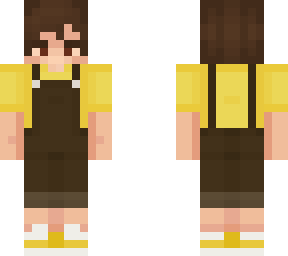 yellow overalls