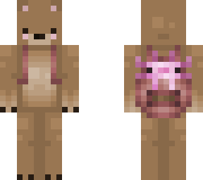 bear + axolotl