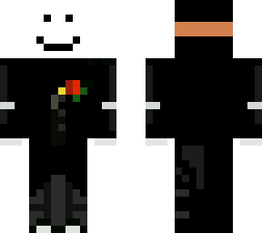 blacksuithappyface