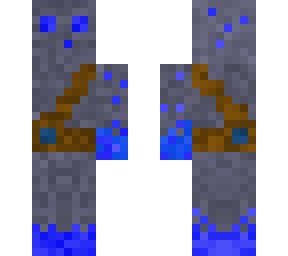 blue and gray moopling