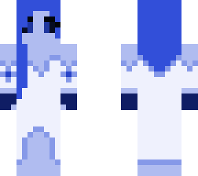 blue girl