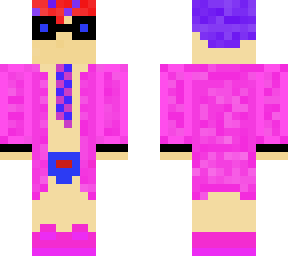 cod zon in pink wastcoat [update 3d effect]