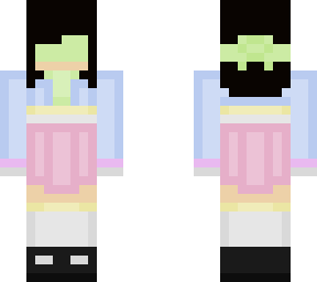 masked e-girl easter outfit