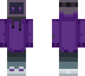 purple hoodie tv complete color rework