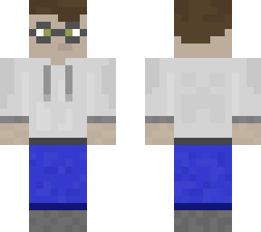 white hoodie w/ glasses