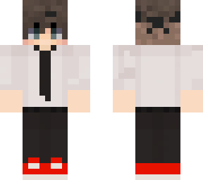 white shirt boy