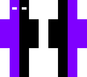 black and purple