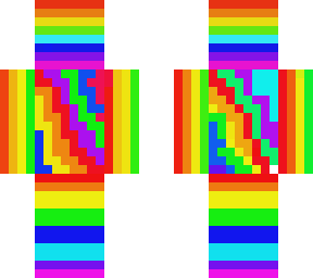 human rainbow