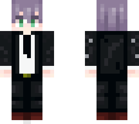 nasa yuzaki con traje formal