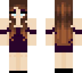 purple dress