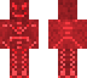 red space alien suit