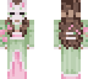 sakura remake [dark skin + long hair]
