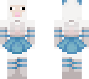 sheepleader but blue