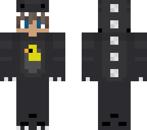 edited black dinosaur boy