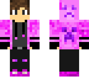 guy in pink(ish) hoodie