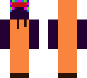 orange retro dood