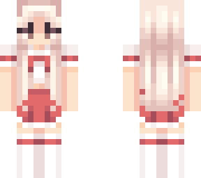 red & white