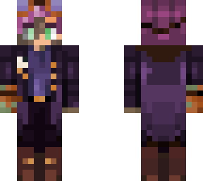william purple jacket