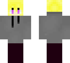 blond hoodie girl