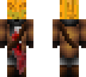 bloody pumkin head