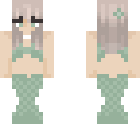 green mermaid