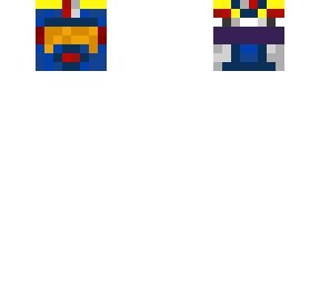 kask krasoniks red bull yellow | Minecraft Skin