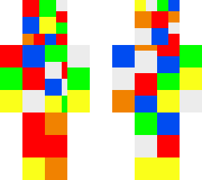 messy rubiks cube