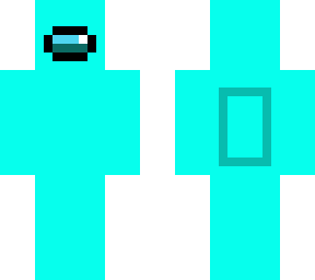 among us cyan