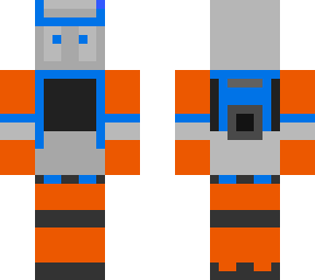 clone drone in the danger zone fire amre | Minecraft Skin