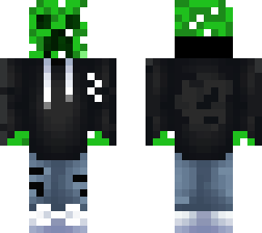 creeper in sweatshirt