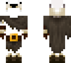 goat barbarian/viking template skin