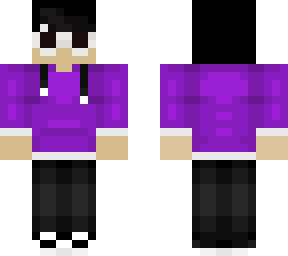 purple hoodie guy with glasses