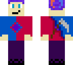 red and blue gamer