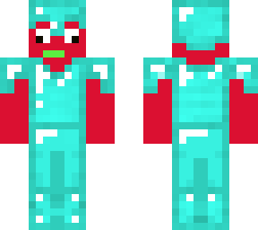 the red guy in armor