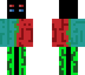 weird skin my little brother made