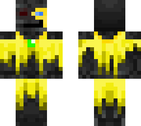 yellow robed wither skeleton