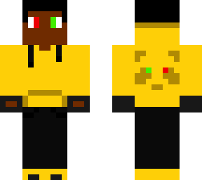 hood guy (yellow) (red and green mix)