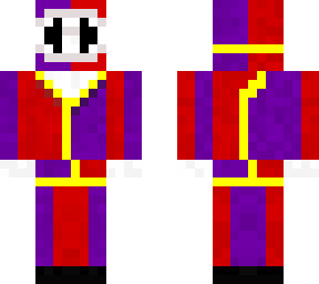 jester clown without gloves