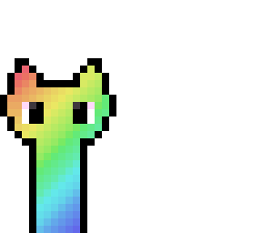 rainbow cat :d