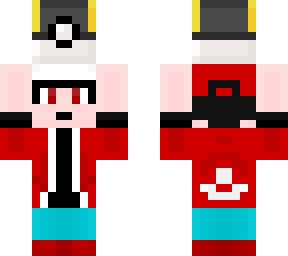 trainer holding ultra ball (by plyroar on planet minecraft)