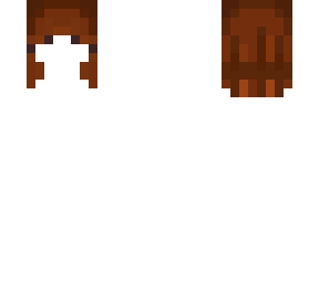 auburn orange/red shirt hair