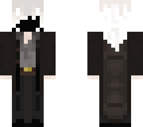 cowboy male white hair <3