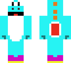 cyan yoshi