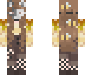 polinated bee w/ mask
