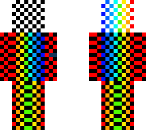 rainbow skin