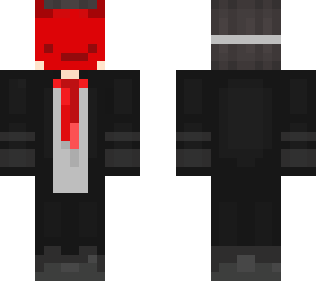 red neon mask