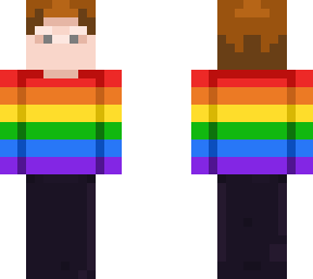 simple rainbow shirt
