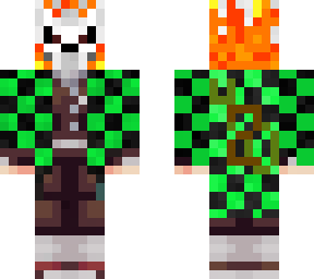 skull tanjiro
