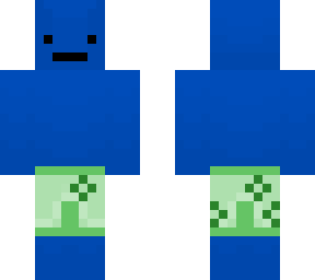 blob with shorts