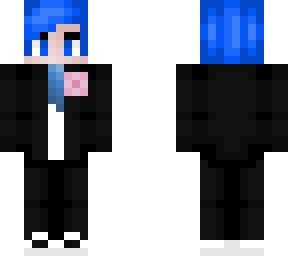 blue jyloe suit